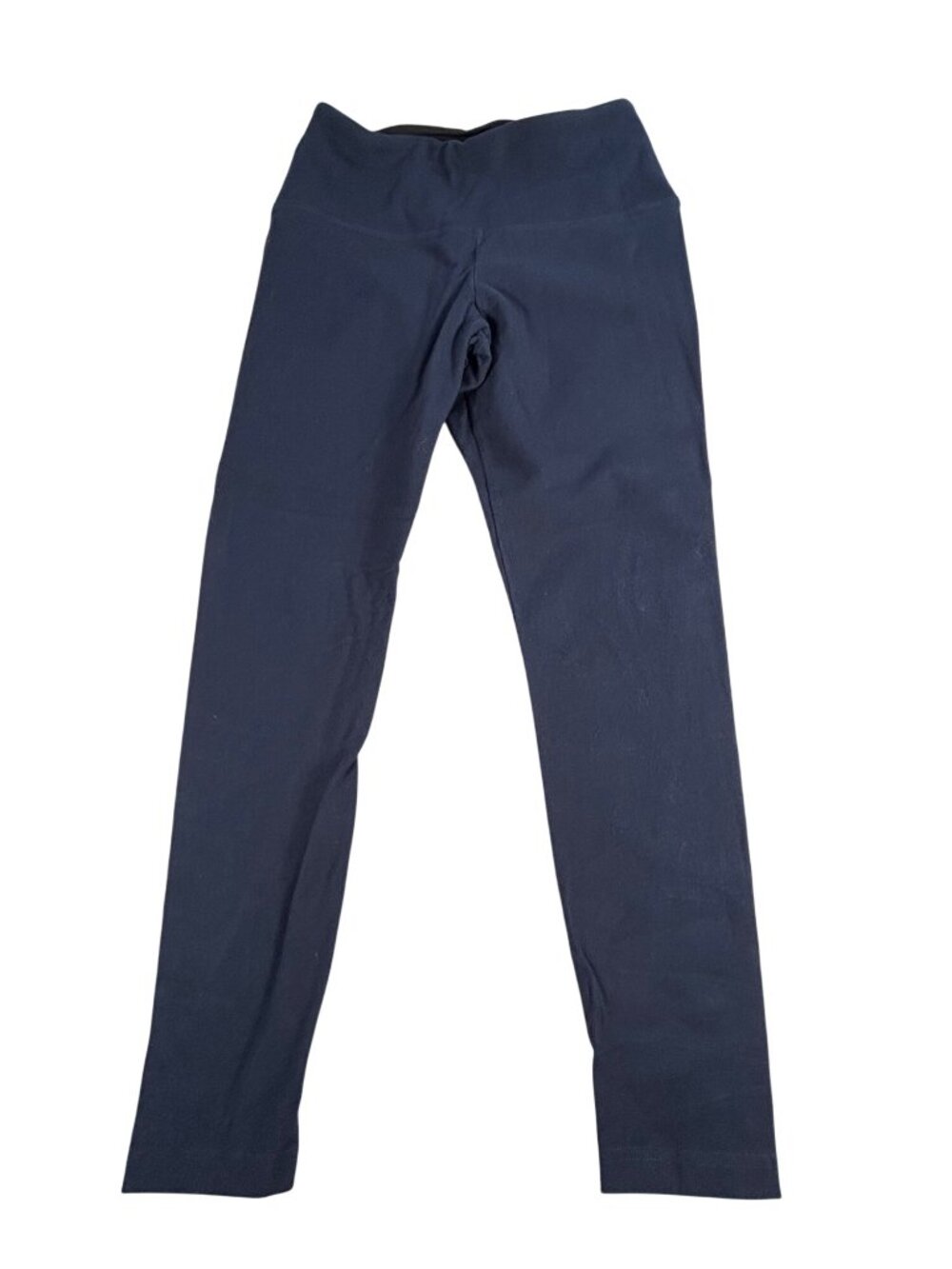 Lysse Navy Blue High Waist Ankle Shaping Leggings M Cotton Blend Stretch USA